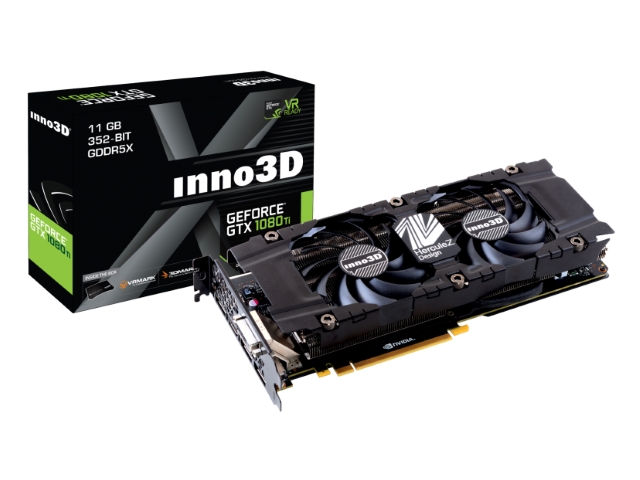 INNO3D Inno3D GEFORCE GTX 1080 TI Twin X2 (N108T-1SDN-Q6MN / 代理
