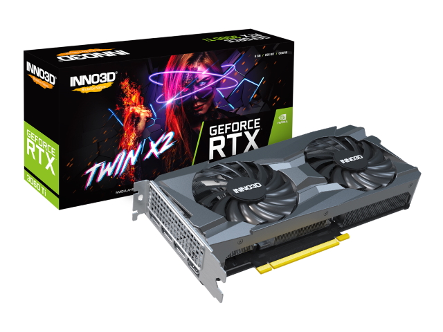 INNO3D INNO3D GEFORCE RTX 3060 TI TWIN X2 LHR GEFORCE RTX 3060 Ti