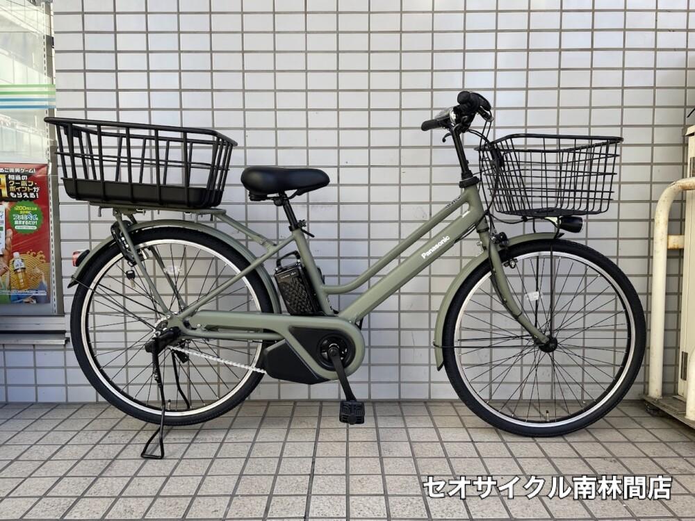 後ろバスケットスタイルの電動自転車パナソニック『timo・S』 | セオ