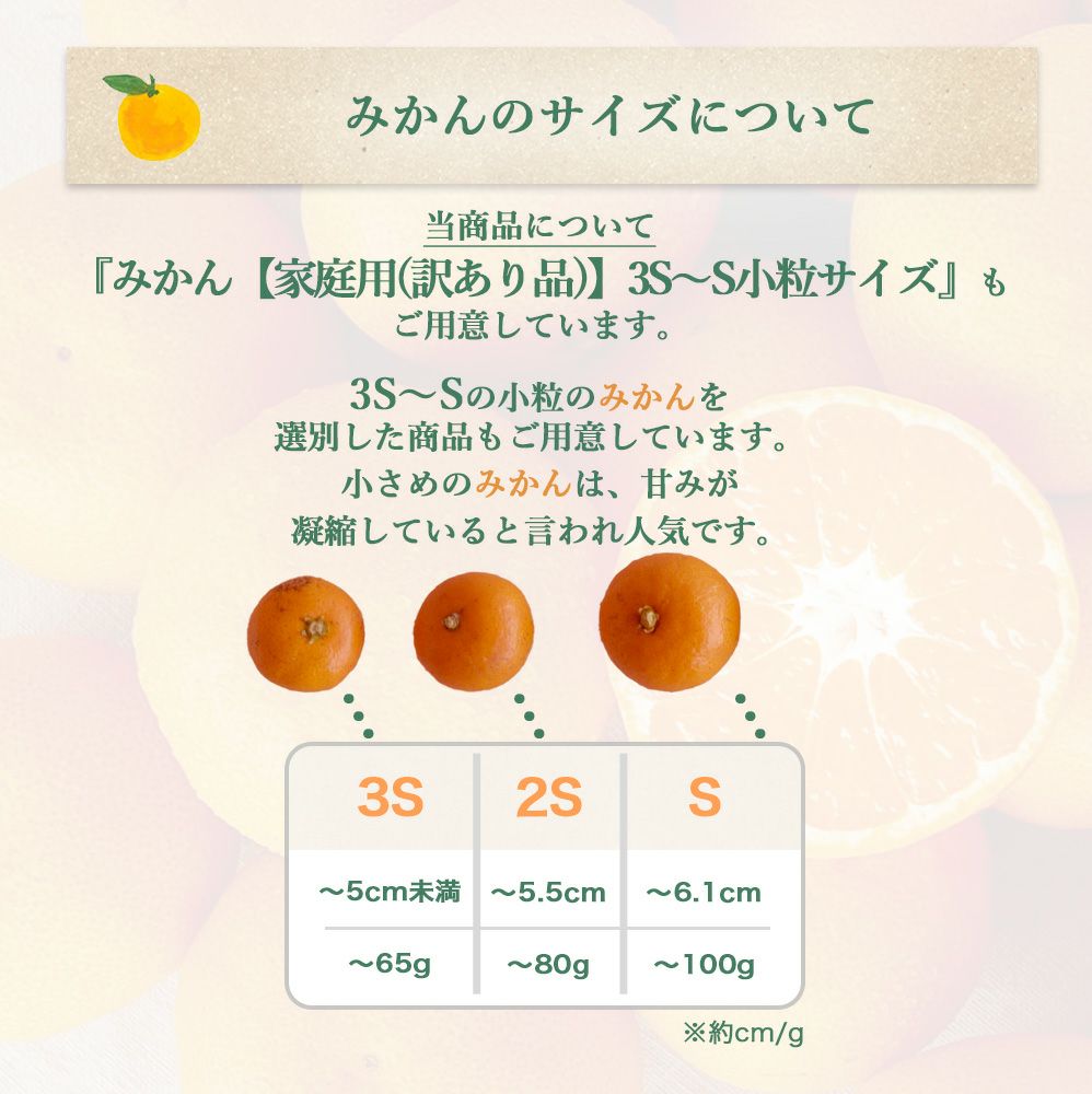 お届け予定が選べる♪｜お届け予定より発送予定】有田みかん小粒サイズ