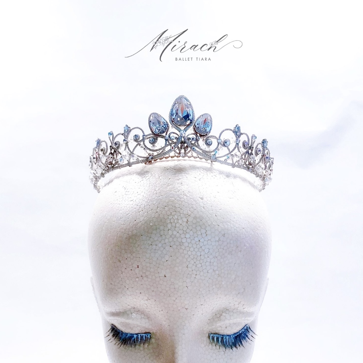 コード＆ビーズのクラウンティアラ - バレエティアラ＆ティアラ