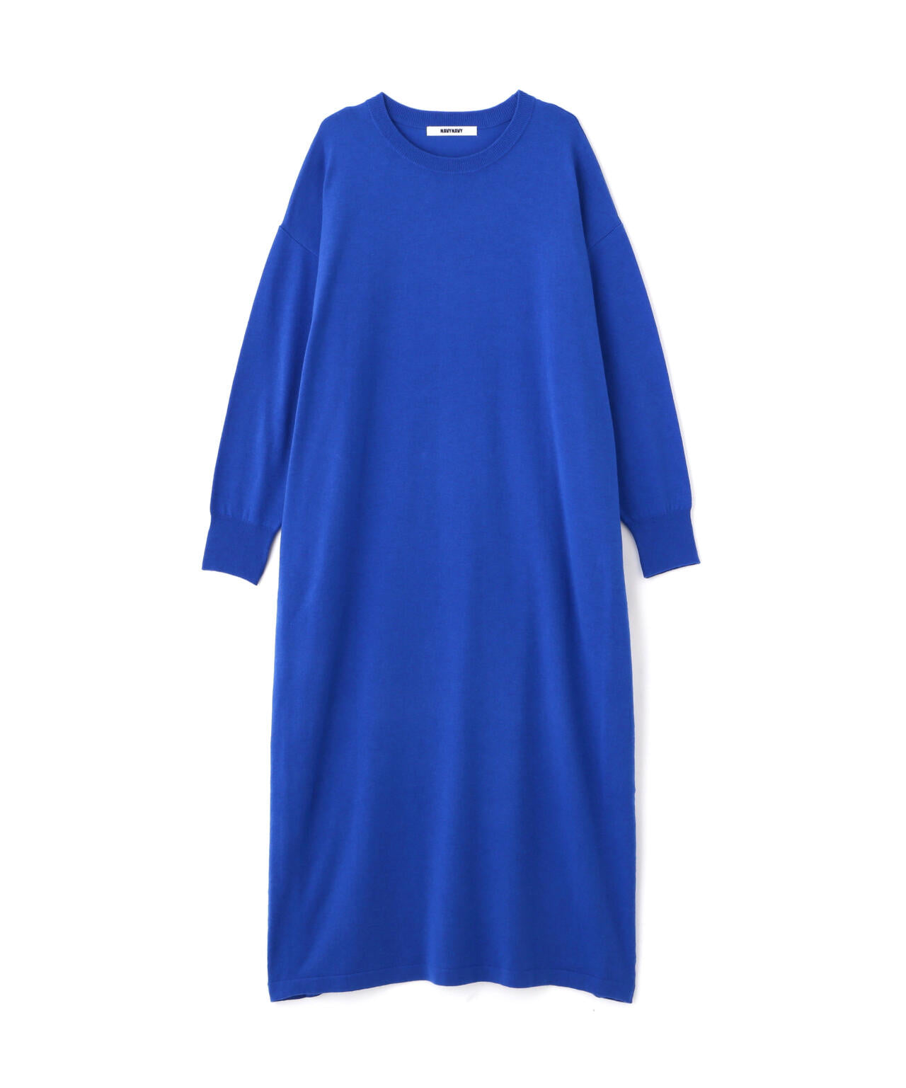 瞬間コーデ】静電気軽減テープ使用くびれ自在ニットマキシワンピース