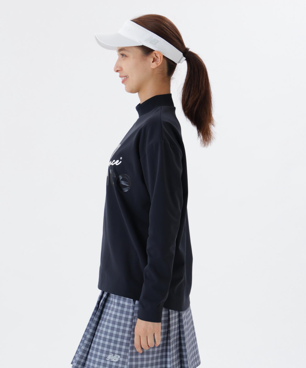 長袖 モックネック プルオーバー (WOMENS) | new balance golf