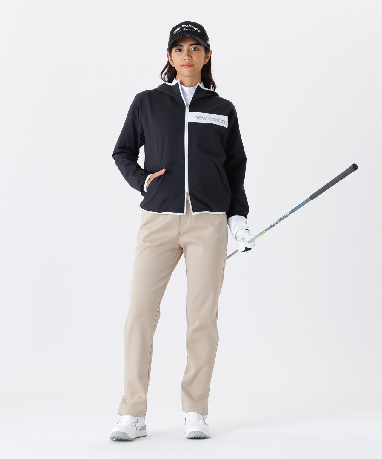 4WAYストレッチ 撥水 ソフトシェル フルジップ フーディー (WOMENS