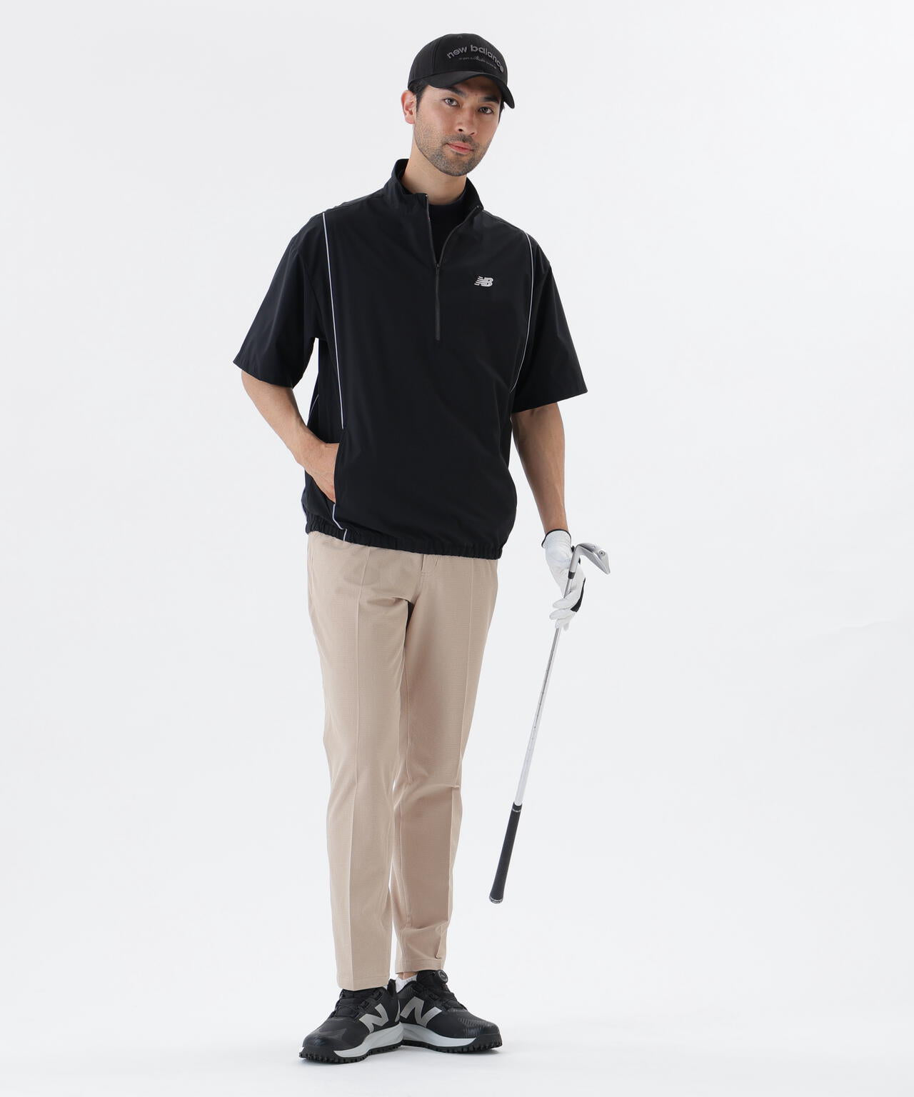 ドビーチェック ワイド テーパード ロングパンツ (MENS) | new balance