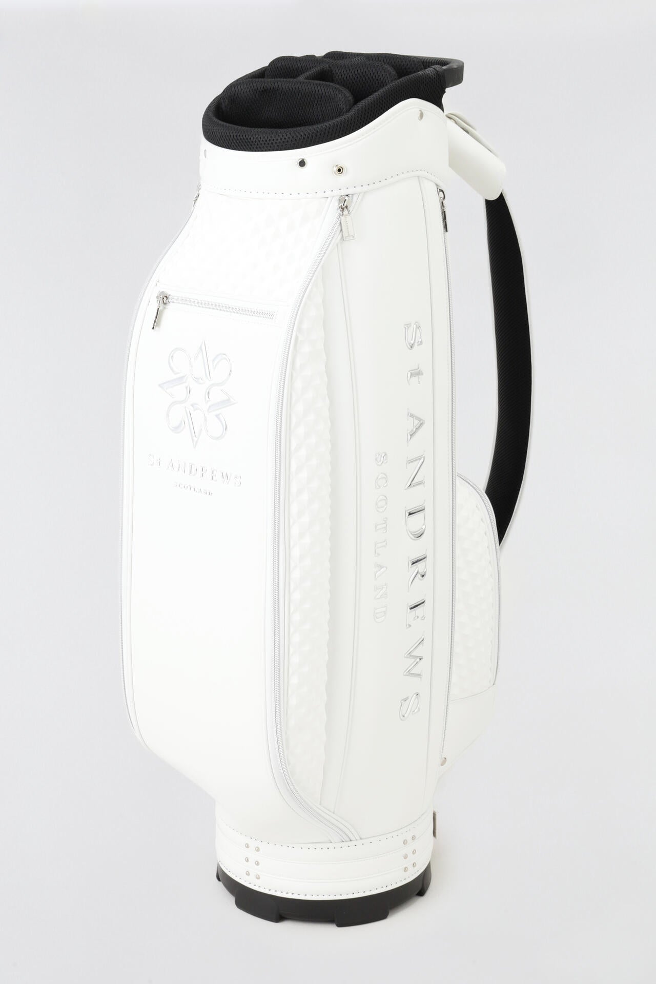 9.0インチ スリムカート型ピラミッドエンボス キャディバッグ (46