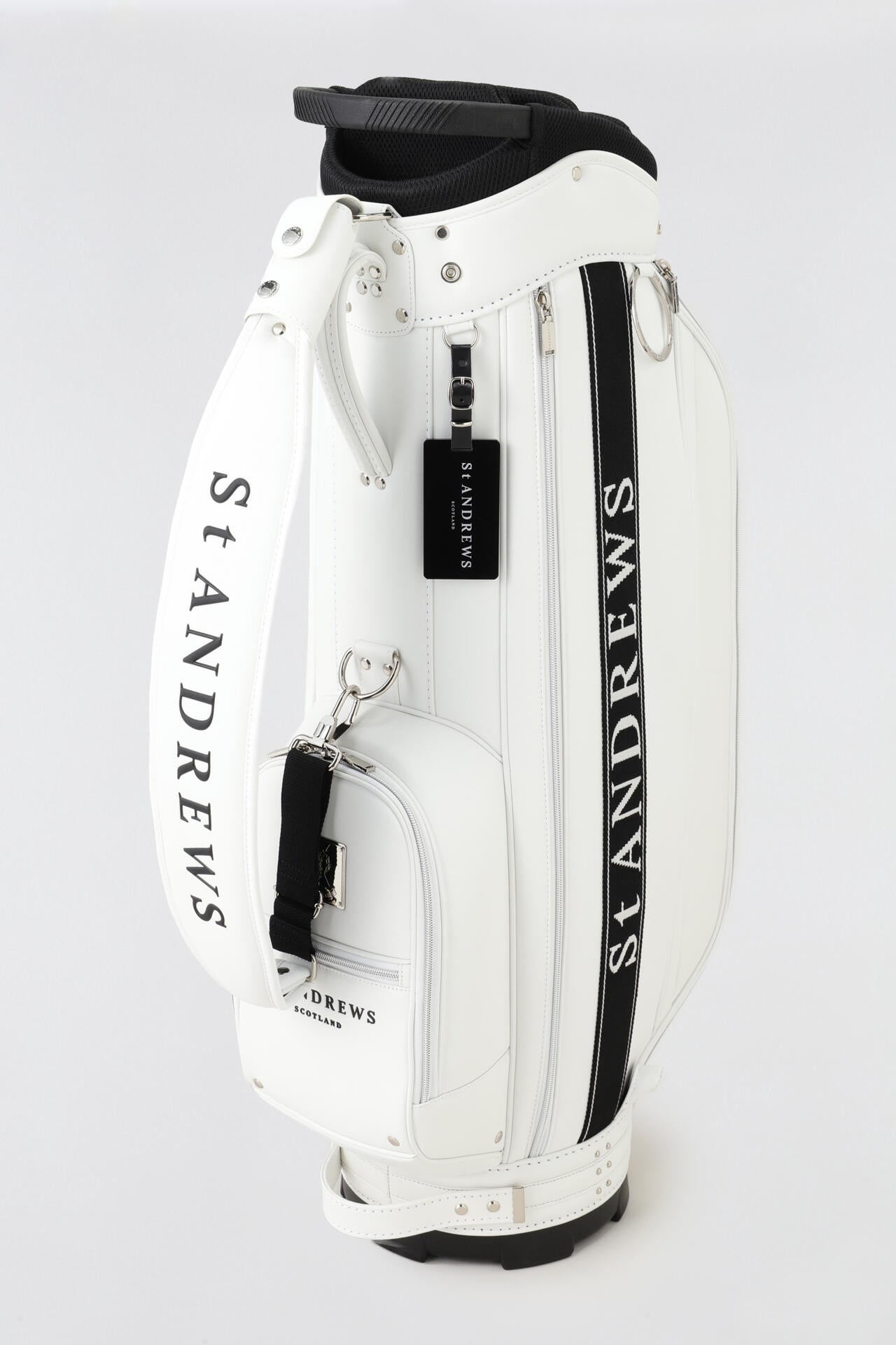 9.0インチ スリムカート型ジャガードロゴテープキャディバッグ (46