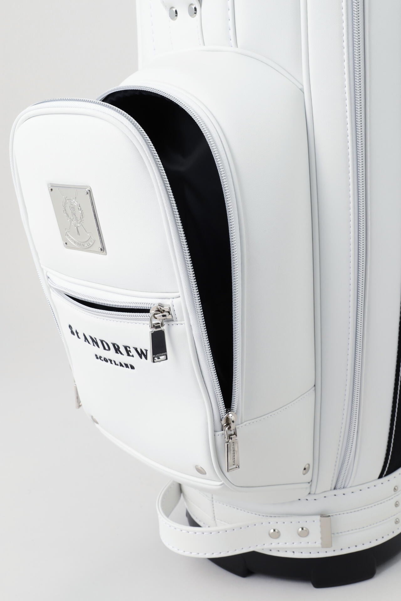 9.0インチ スリムカート型ジャガードロゴテープキャディバッグ (46