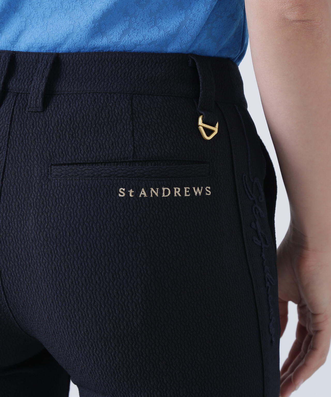 クレストジャガードストレッチパンツ (WOMENS) | St ANDREWS（セント