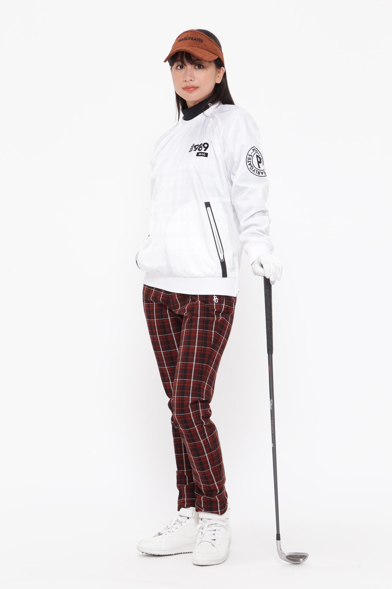 パーリーゲイツ　タフレックス スニード<BIGチェック> Amazon | [パーリーゲイツ] レディース スニードジャック タフレックス