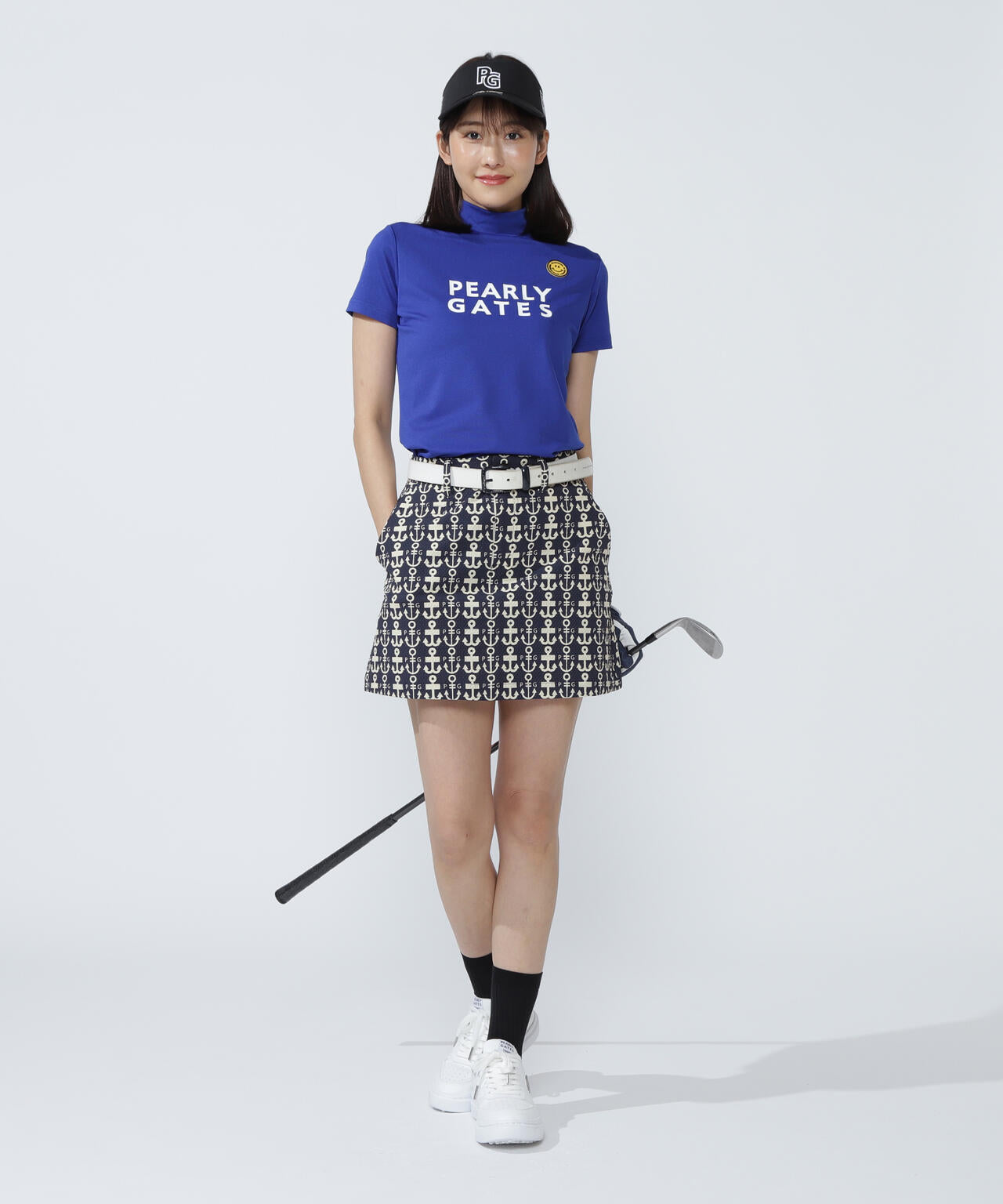 PG is PG ベアカノコ半袖ハイネックカットソー | PEARLY GATES