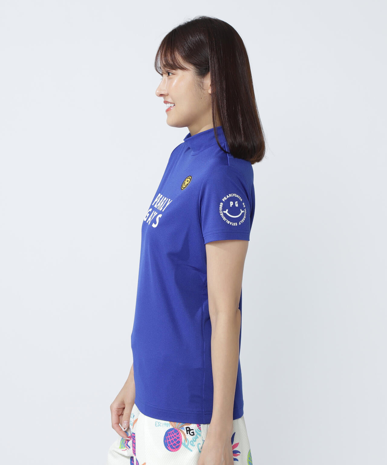 PG is PG ベアカノコ半袖ハイネックカットソー | PEARLY GATES