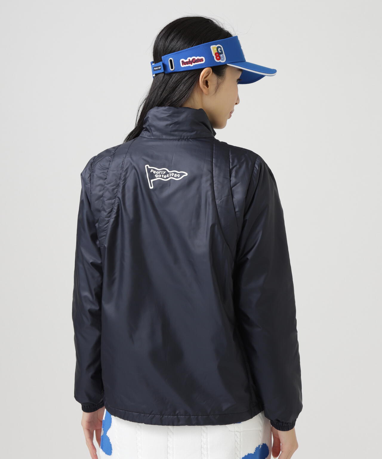 Peミニリップ中綿ジップアップブルゾン | PEARLY GATES（パーリー