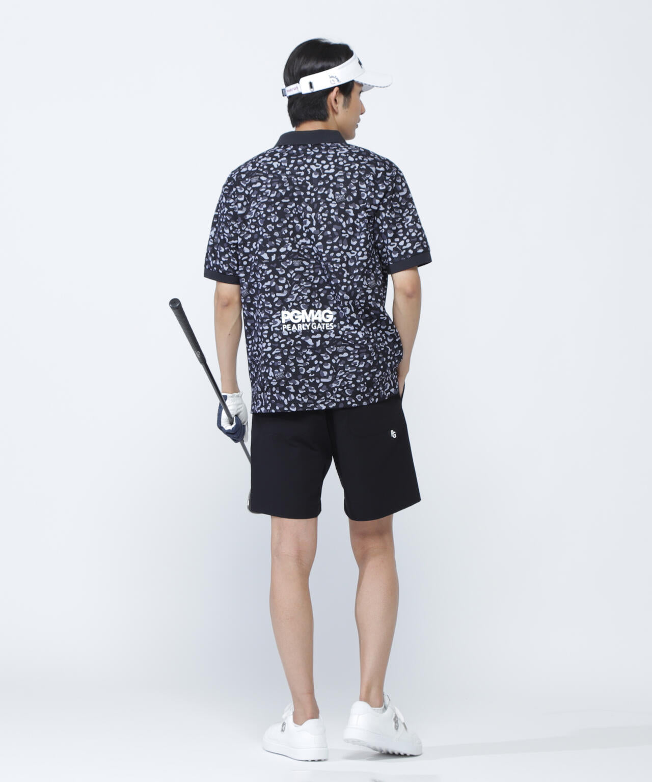 格子ジャージ半袖ポロシャツ ＜ヒョウ柄＞ | PEARLY GATES（パーリー