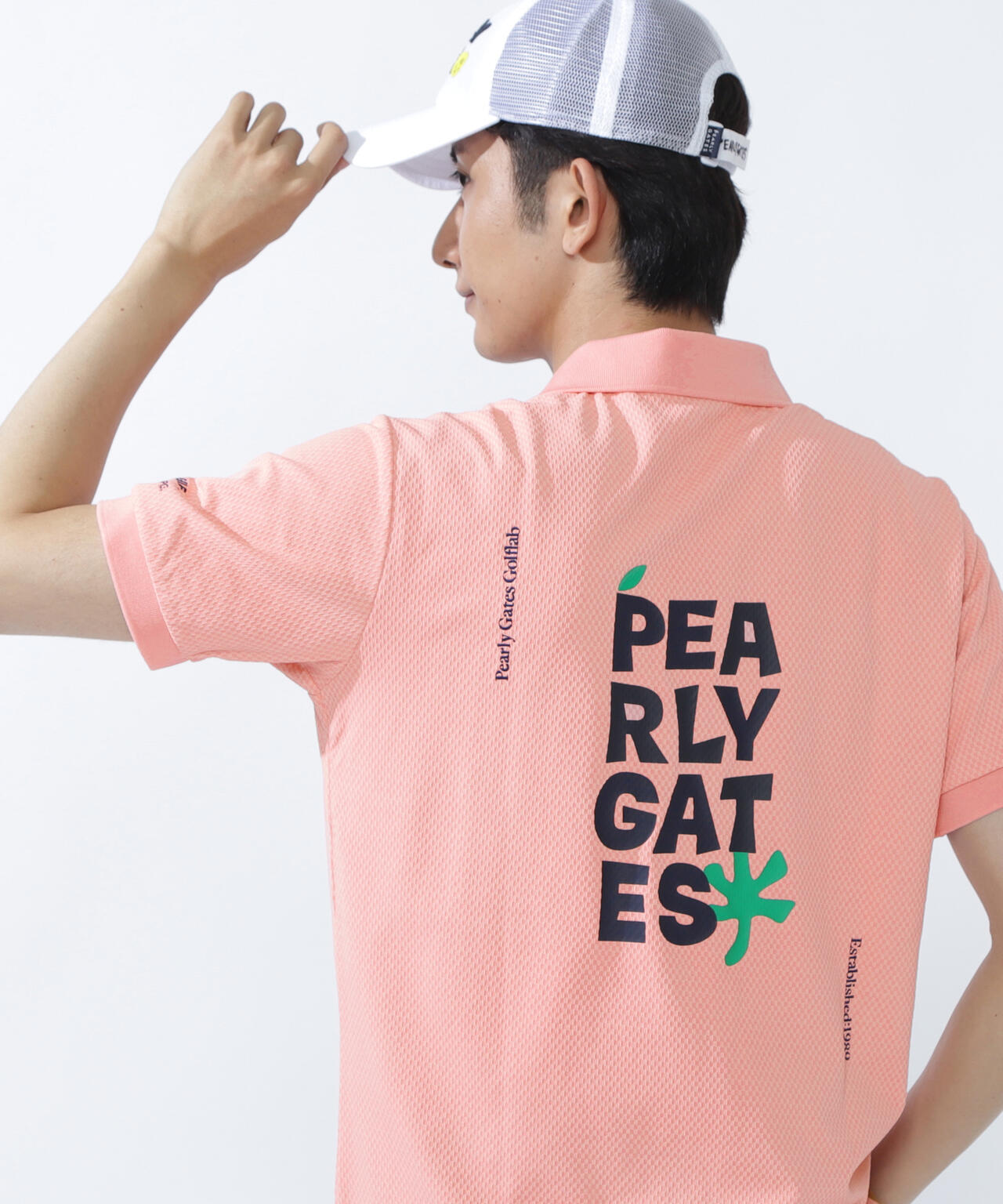 サッカーチェック半袖ポロシャツ | PEARLY GATES（パーリーゲイツ