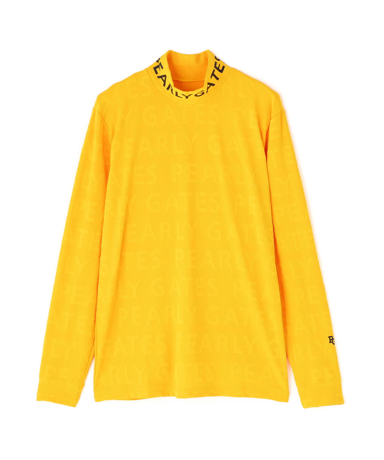 3Dベアジャガード長袖ハイネックカットソー | PEARLY GATES（パーリー