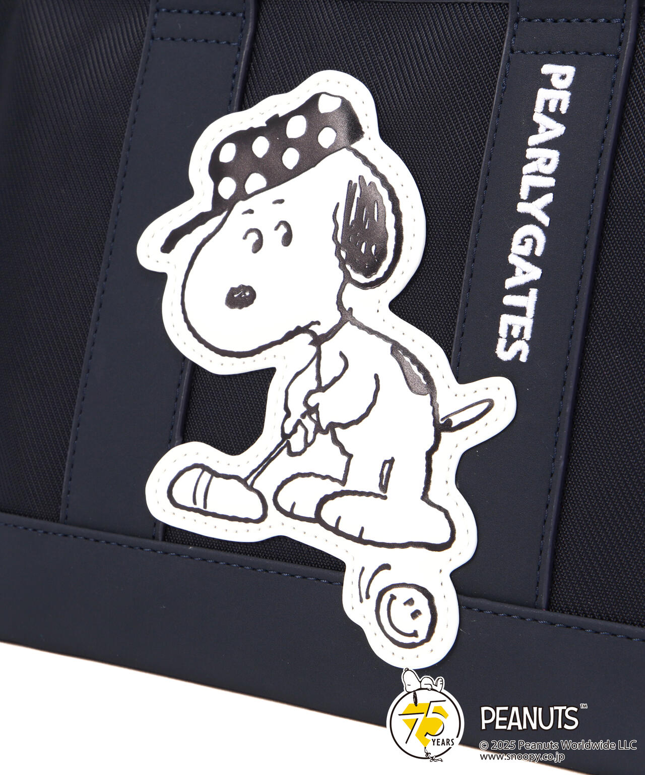 SNOOPY】カートバッグ (UNISEX) | PEARLY GATES（パーリーゲイツ