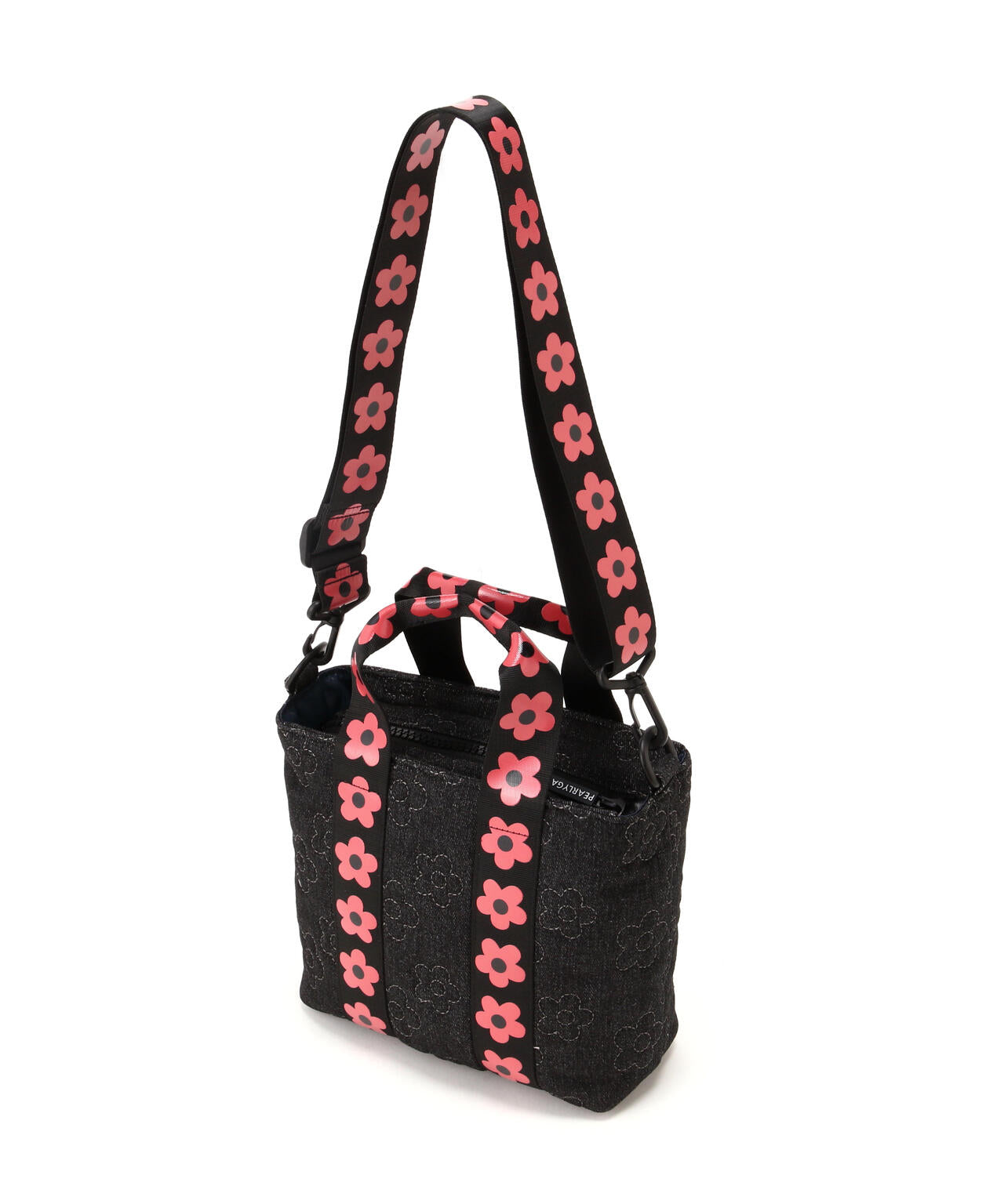 定価2.8万 パーリーゲイツ ユニセックス カートバッグ フラワー幾何学