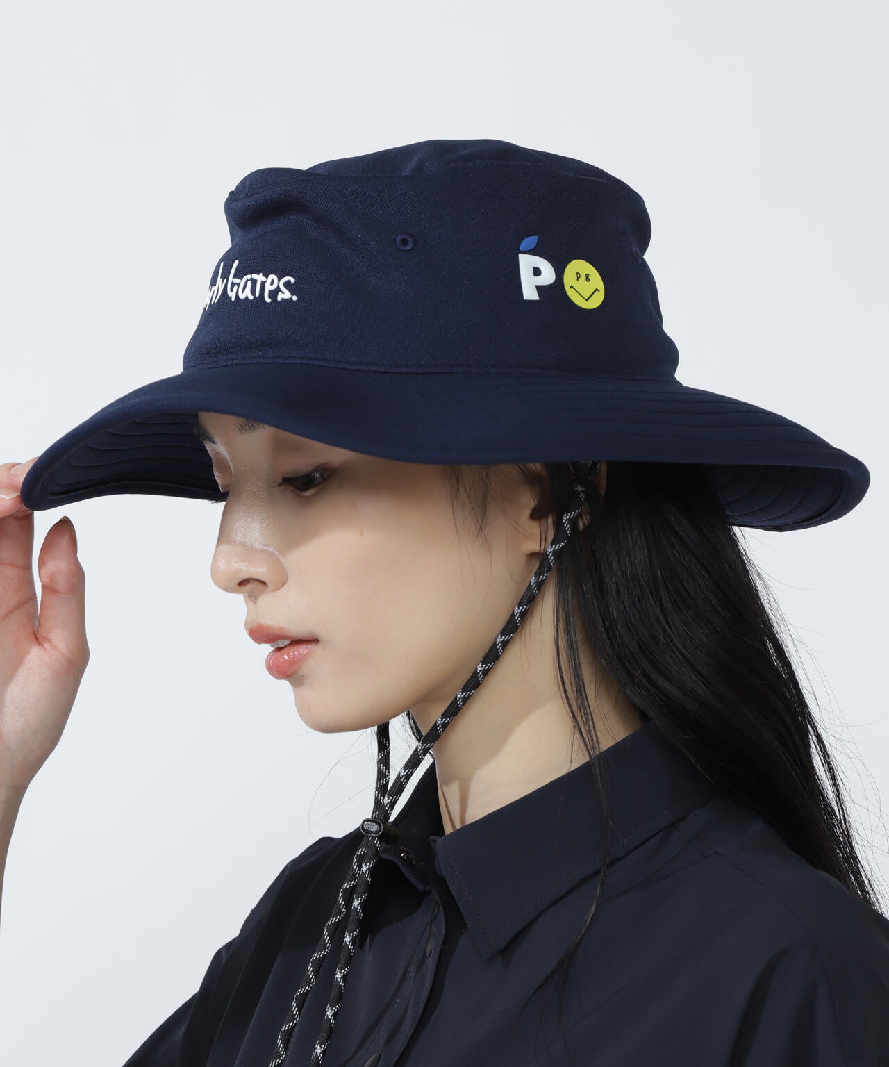 メッシュつば広HAT (UNISEX) | PEARLY GATES（パーリーゲイツ