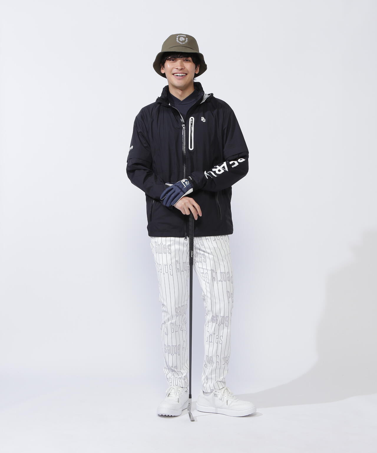 CRAFTEVOフルジップアップレインジャケット (MENS) | PEARLY GATES