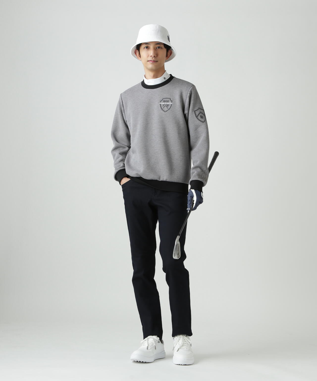 ダンボールクッションクルーネックカットソー | PEARLY GATES