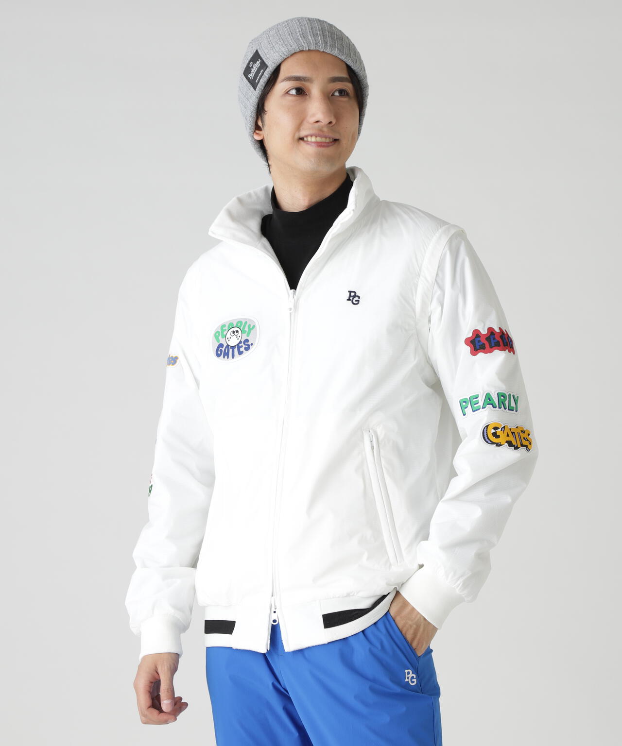 Nyストレッチリップストップ×超KARUISHI軽量中綿リバーシブルスタンド