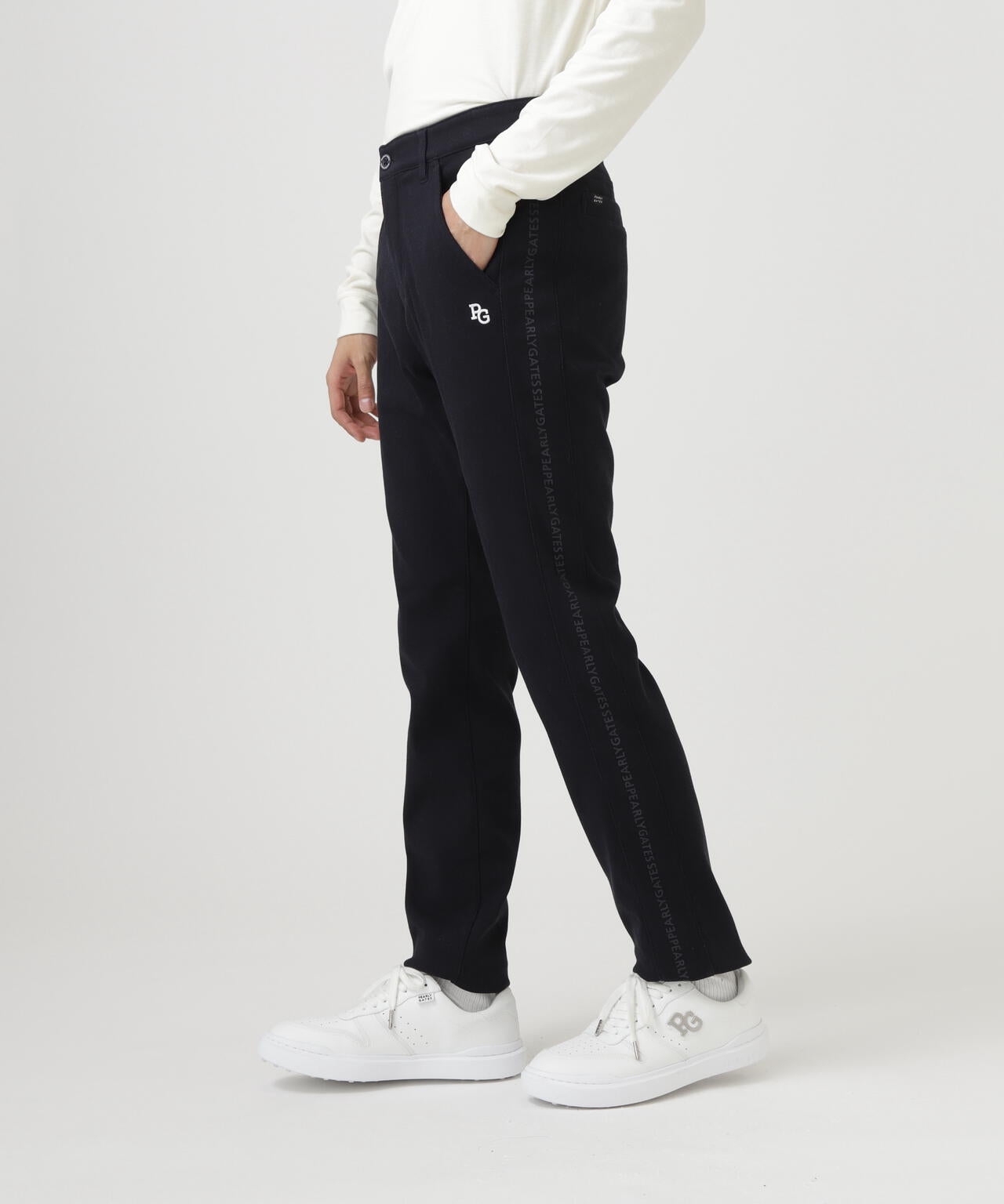 C/Peストレッチカルゼ裏地付きパンツ | PEARLY GATES（パーリーゲイツ