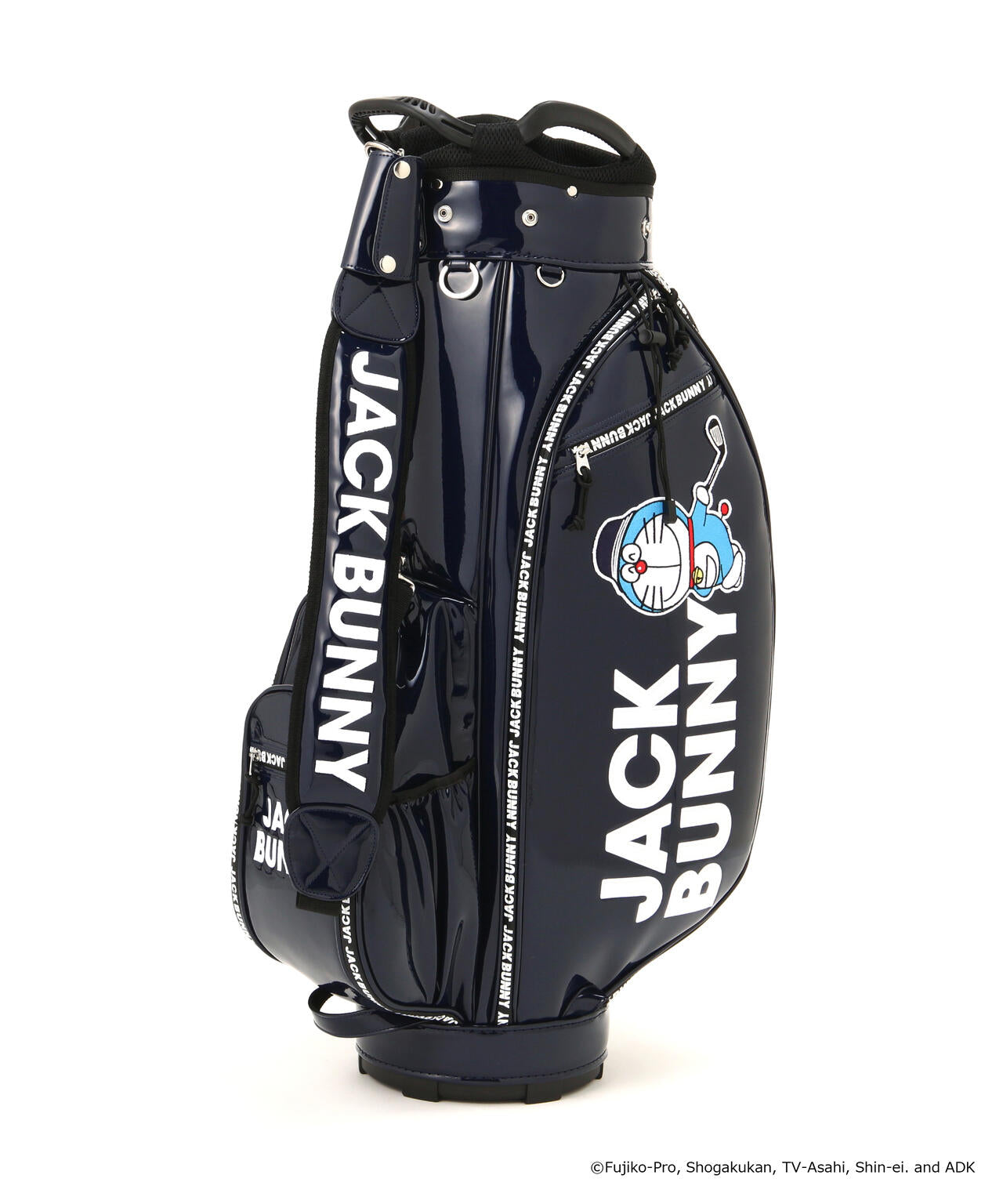 ドラえもん】自立型エナメルキャディバッグ (46インチ対応) (UNISEX