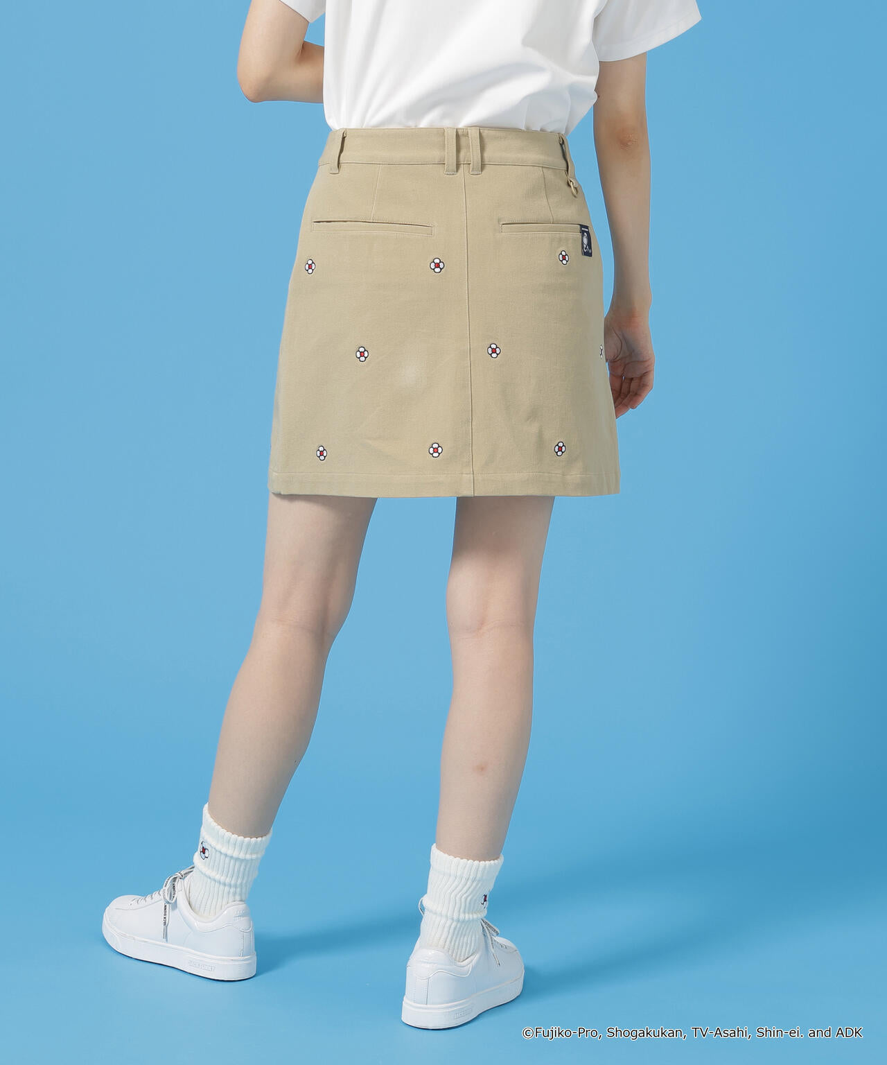 ドラえもん】2WAYストレッチツイル総柄スカート | Jack Bunny