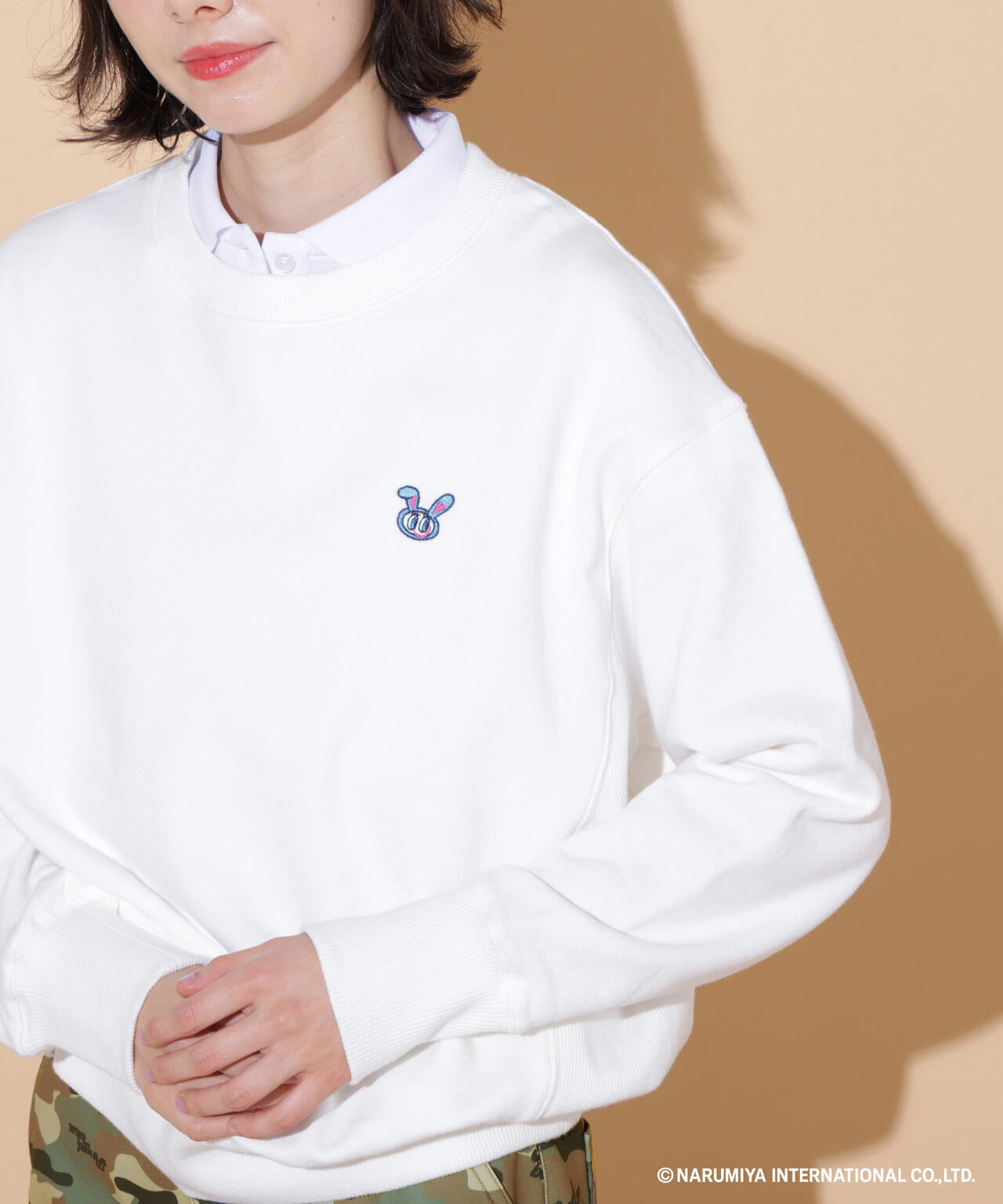 一部店舗&公式オンライン限定】エンジェルブルーコラボ裏毛スウェット