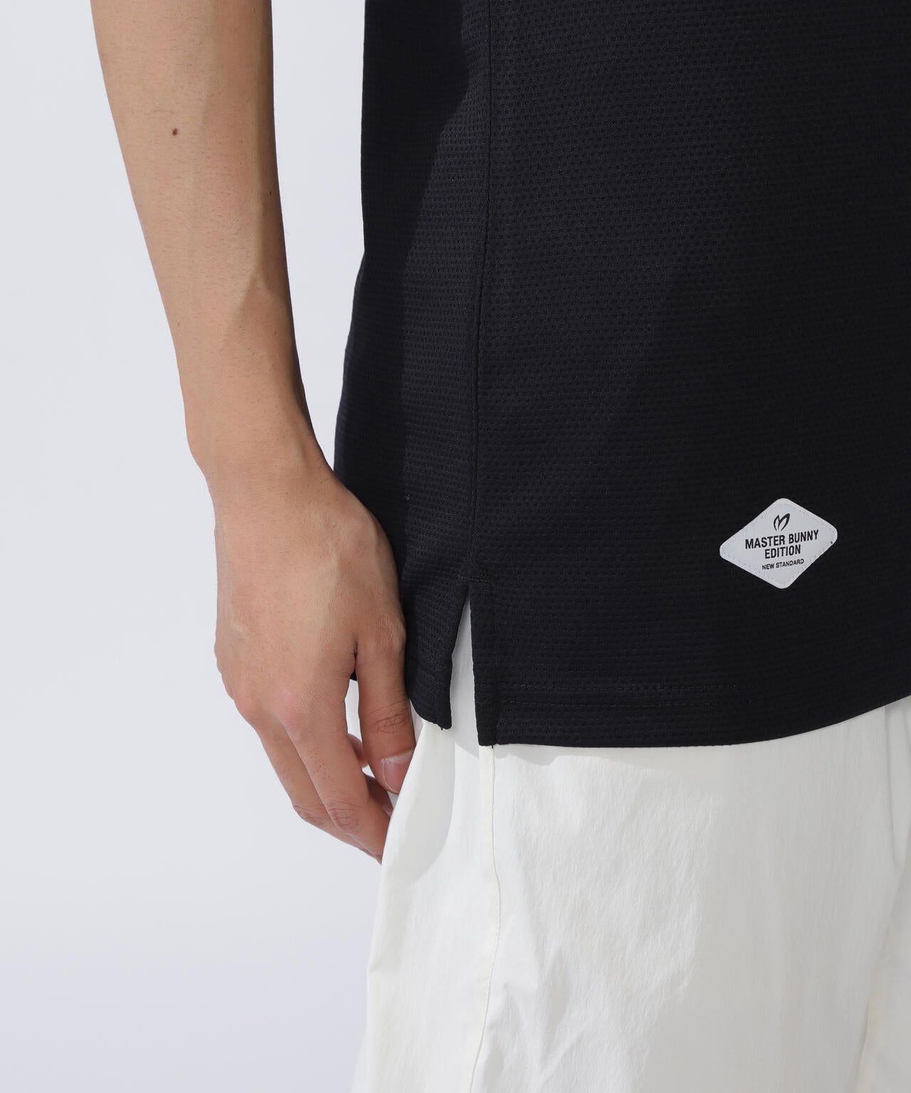 ワッフルジャージUV半袖ポロシャツ | MASTER BUNNY EDITION（マスター