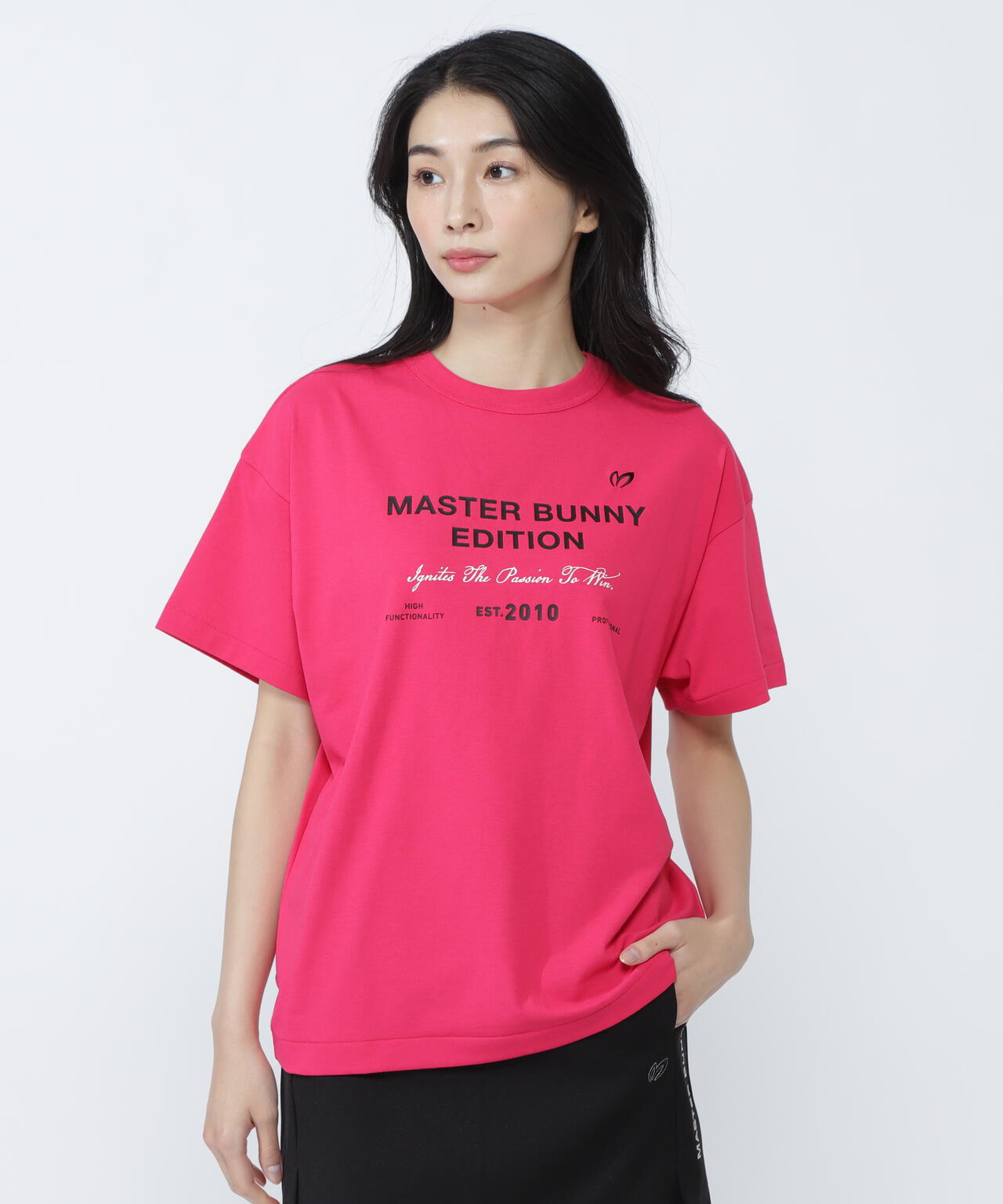 E.EARTHストレッチジャージ半袖Tシャツ | MASTER BUNNY EDITION
