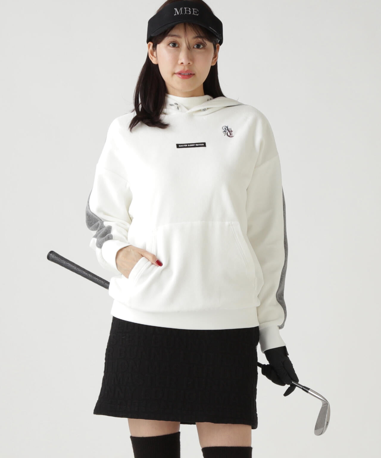 岩井ツインズコラボカラーあり】ベロアフーディプルオーバー | MASTER