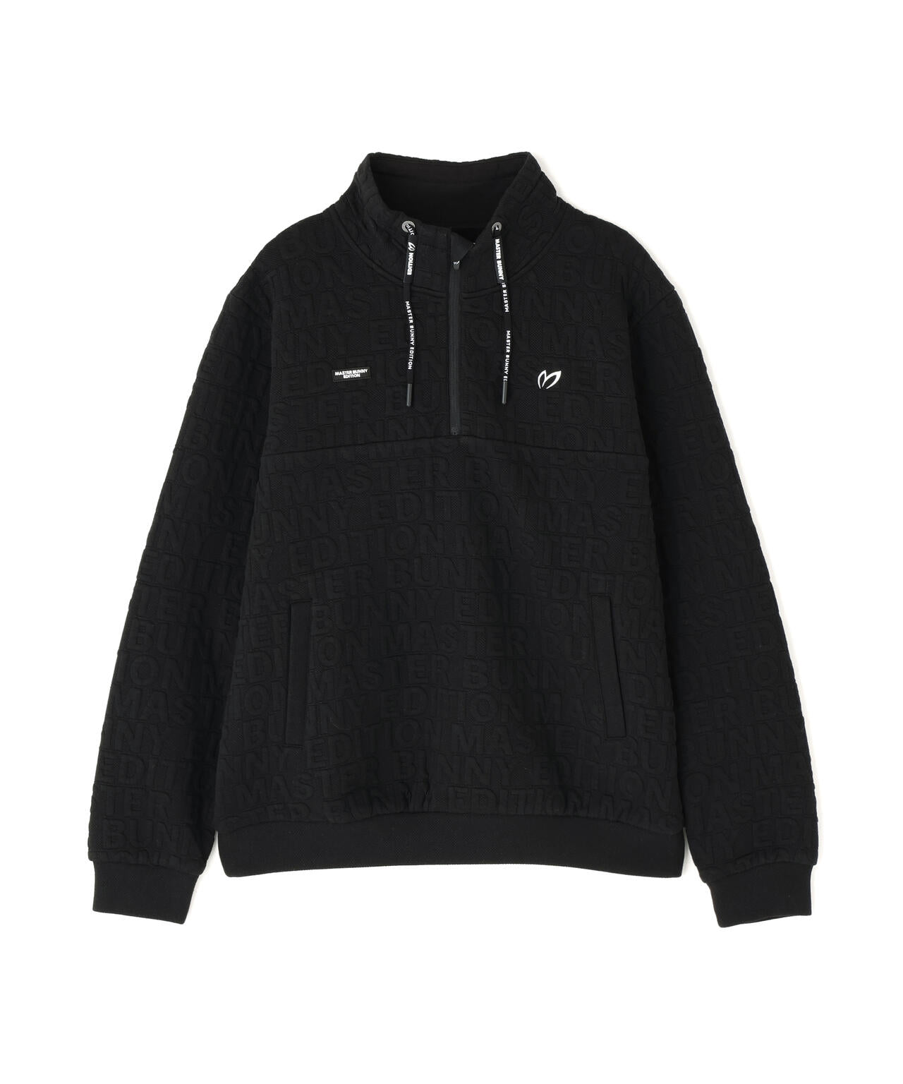 ロゴキルトジャガードハーフジップアップ | MASTER BUNNY EDITION