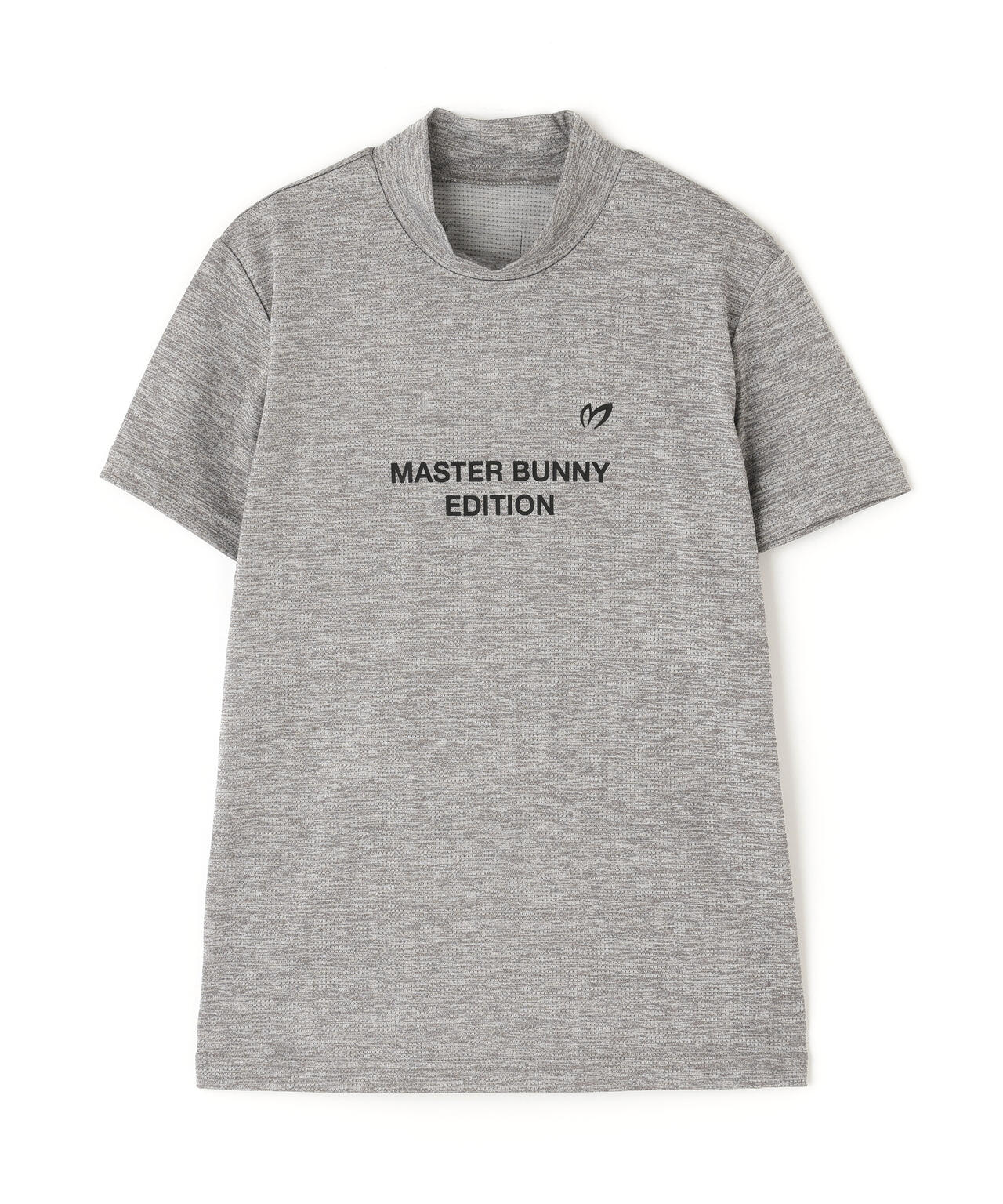 ベアメッシュ半袖モックネックカットソー | MASTER BUNNY EDITION
