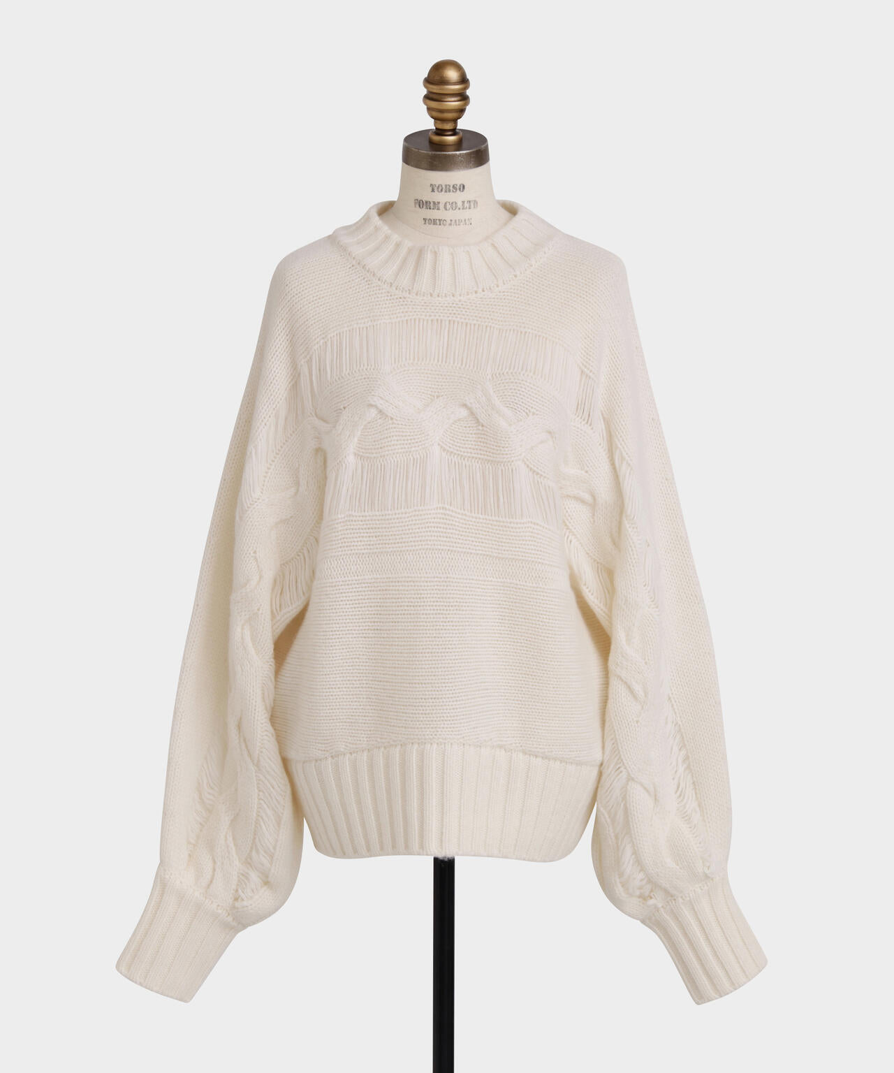 ウールカシミヤケーブルニット | hLM（エイチエルエム） ｜【公式