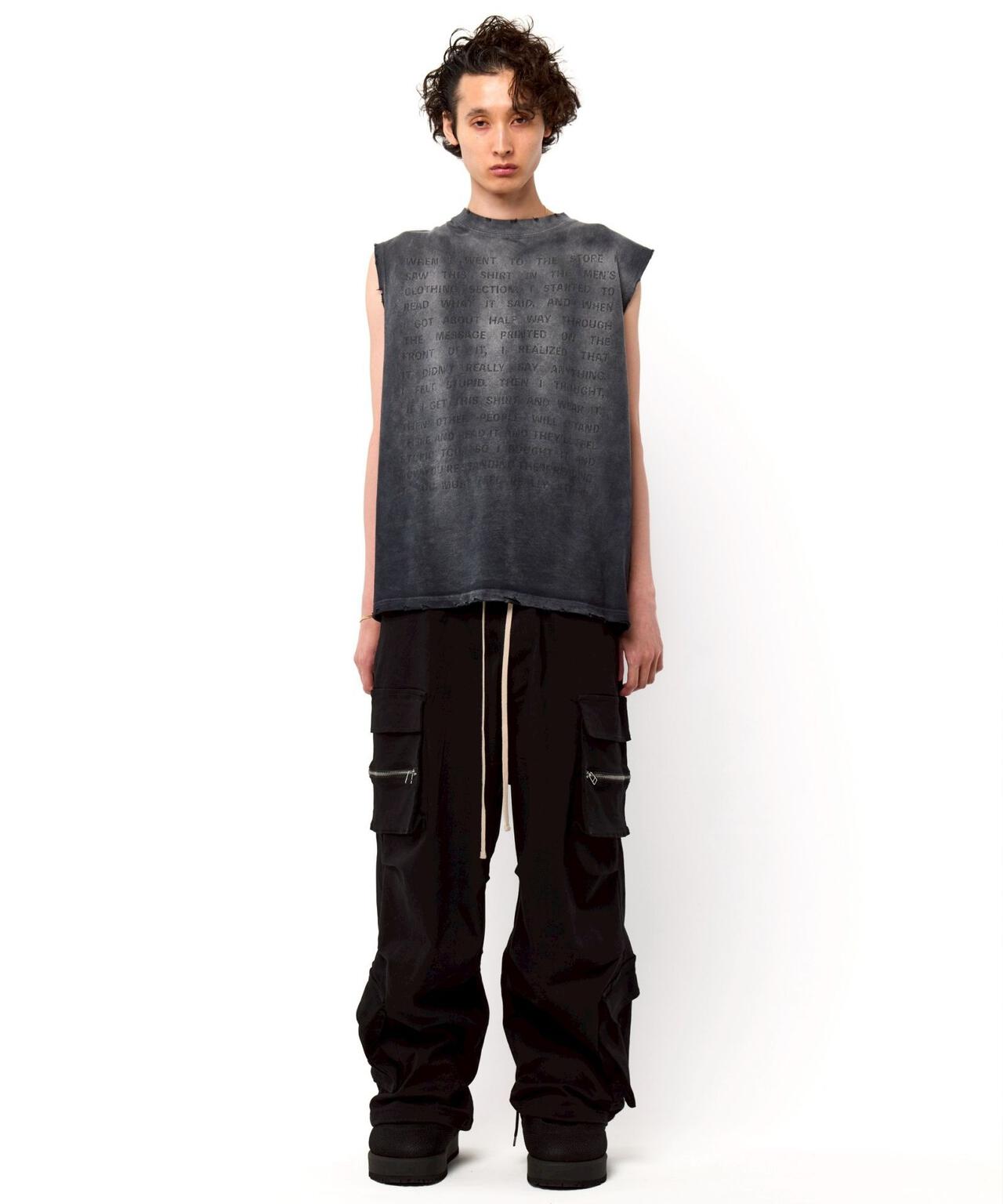 DankeSchon/ダンケシェーン/PREMIUM SUPER STRETCH TC BLACK WIDE ZIP