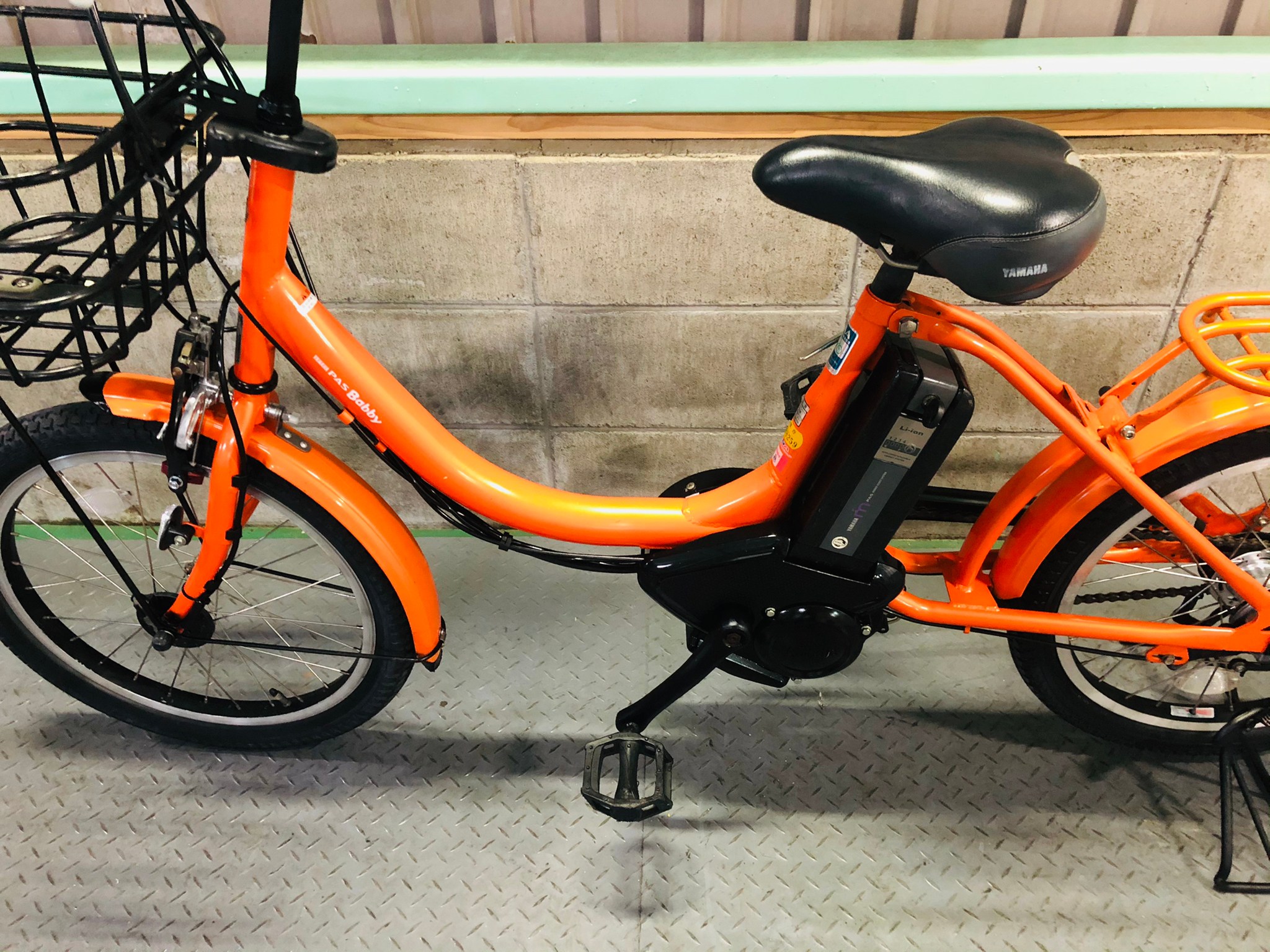 SOLD OUT】電動自転車 ヤマハ PAS Babby 20インチ 6Ah オレンジ | 国産