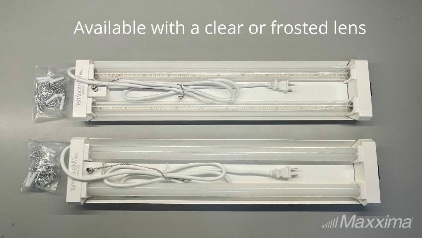 Maxxima 2-ft 2500-Lumen White Daylight LED Linear Garage Shop