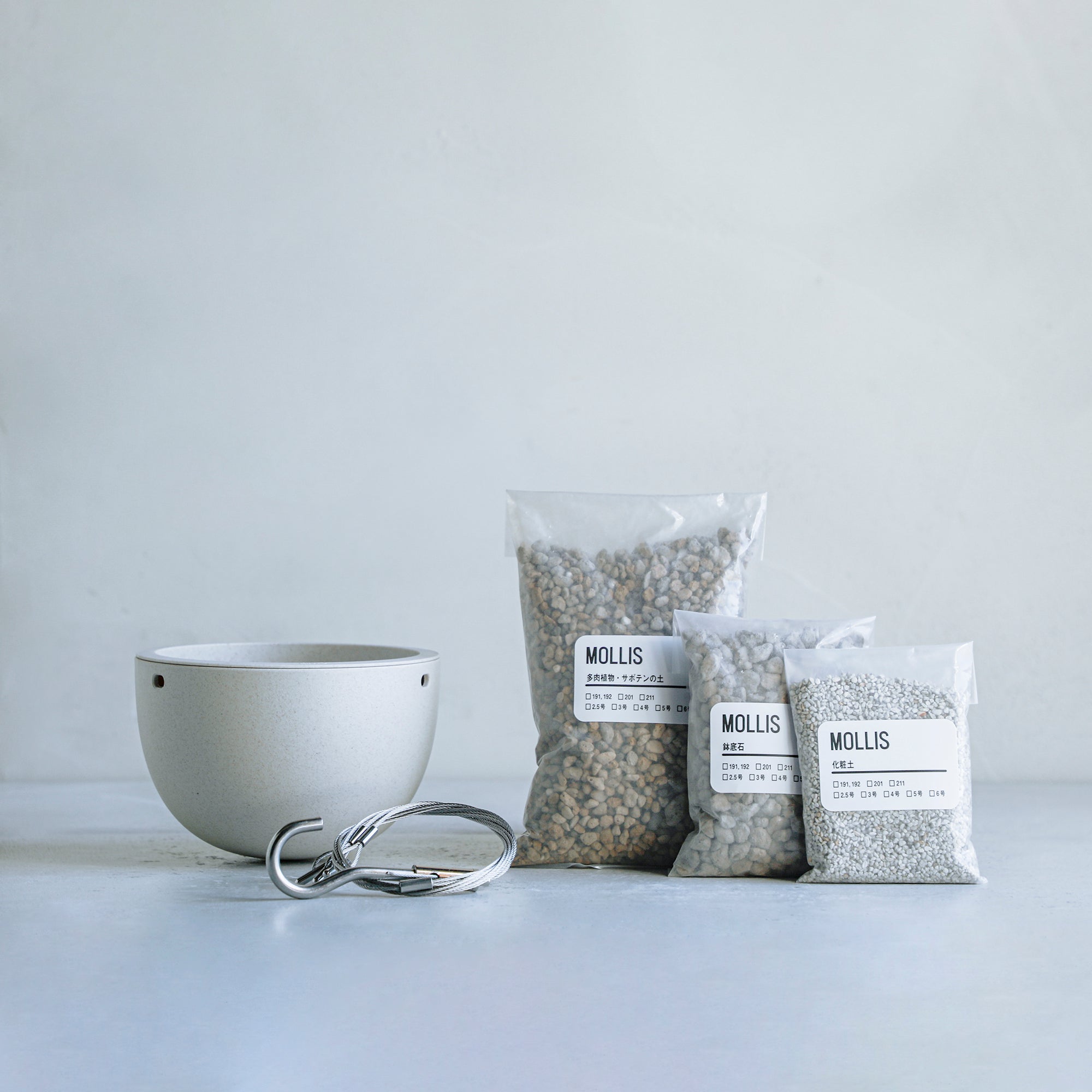 多肉植物・サボテン 植え替えセット 201 – MOLLIS