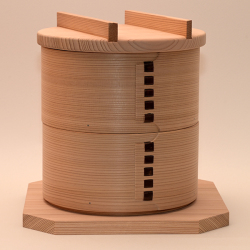 曲げわぱのセイロ（蒸し器）の身