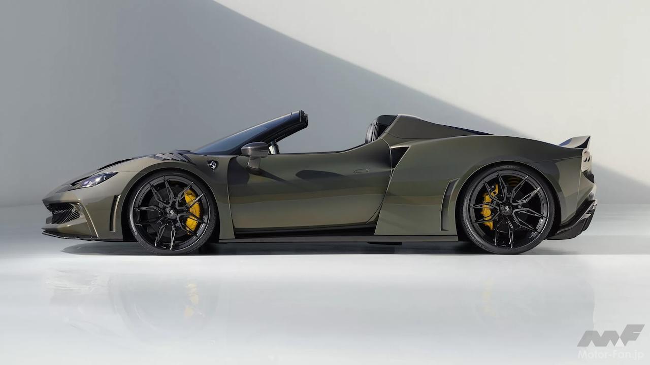 ノビテックチューンのフェラーリ「296GTS」はワイドボディキット＋868