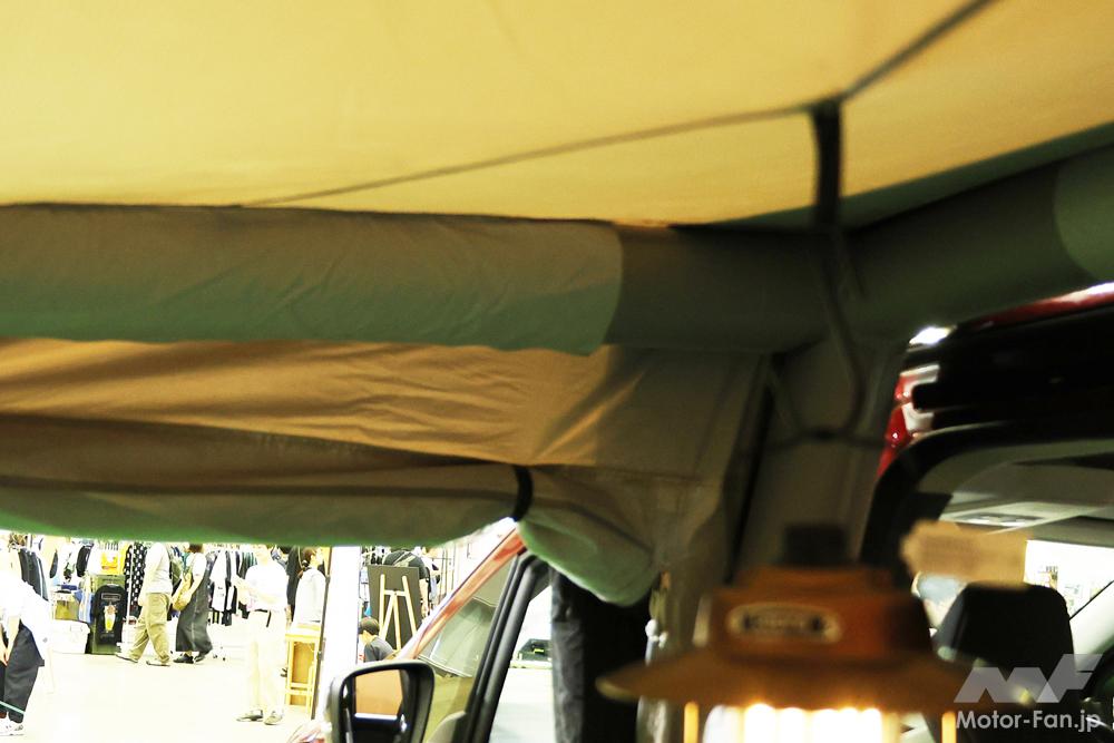 お手軽に組み立ててお気軽にアウトドアを楽しむルノーカングー専用の