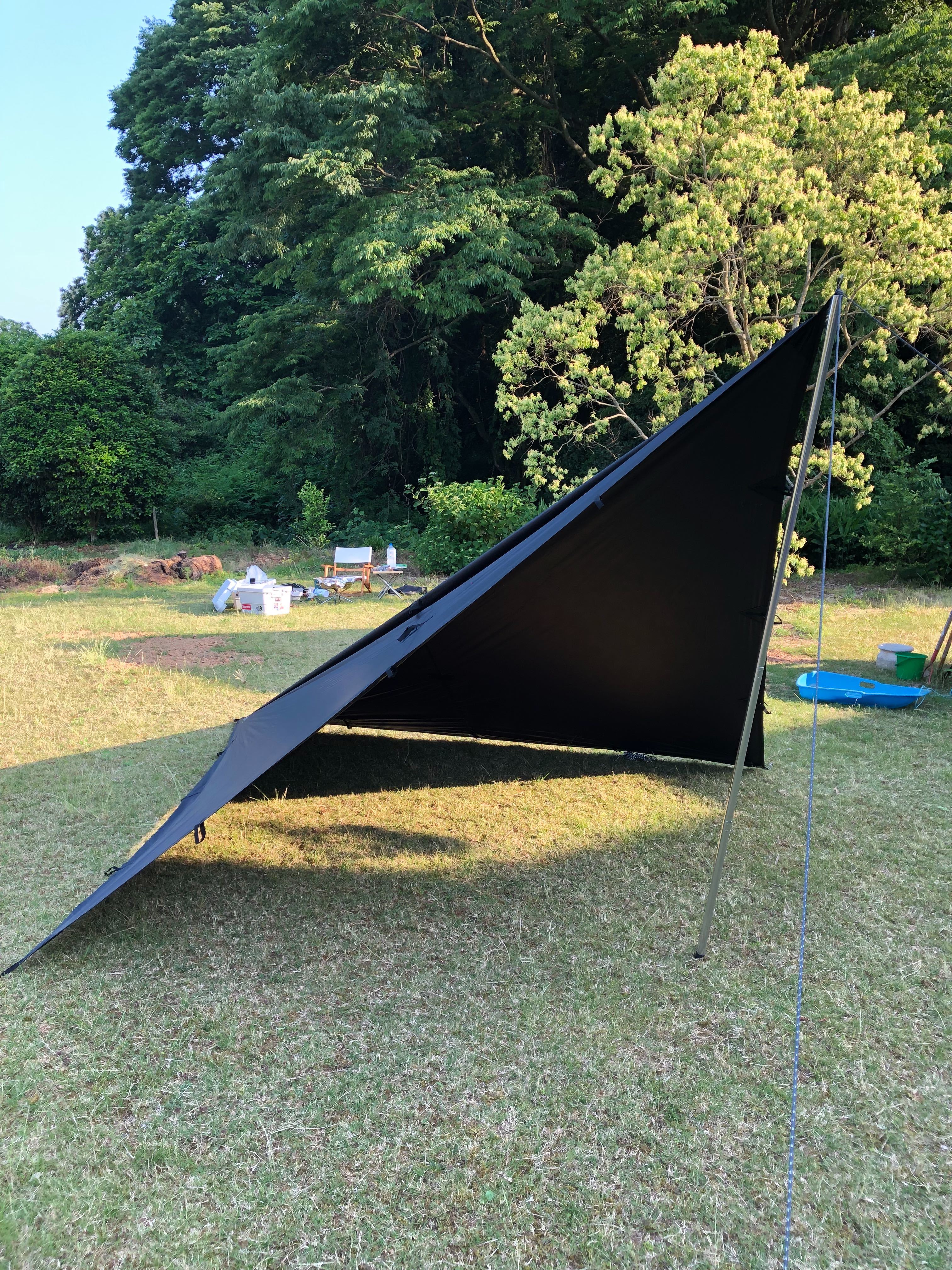 DDタープ 3×3に触れてみる。試し張りレポ！｜マウンテンシティメディア