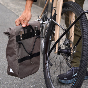 AGHARTA ROLLTOP PANNIER BAG (ECOPAK / RANGER GREEN) – BICYCLE
