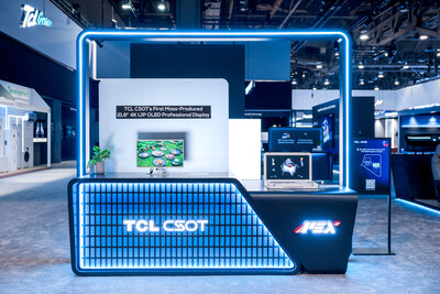 TCL CSOT Showcases APEX Technology Brand and IJP OLED Solutions at