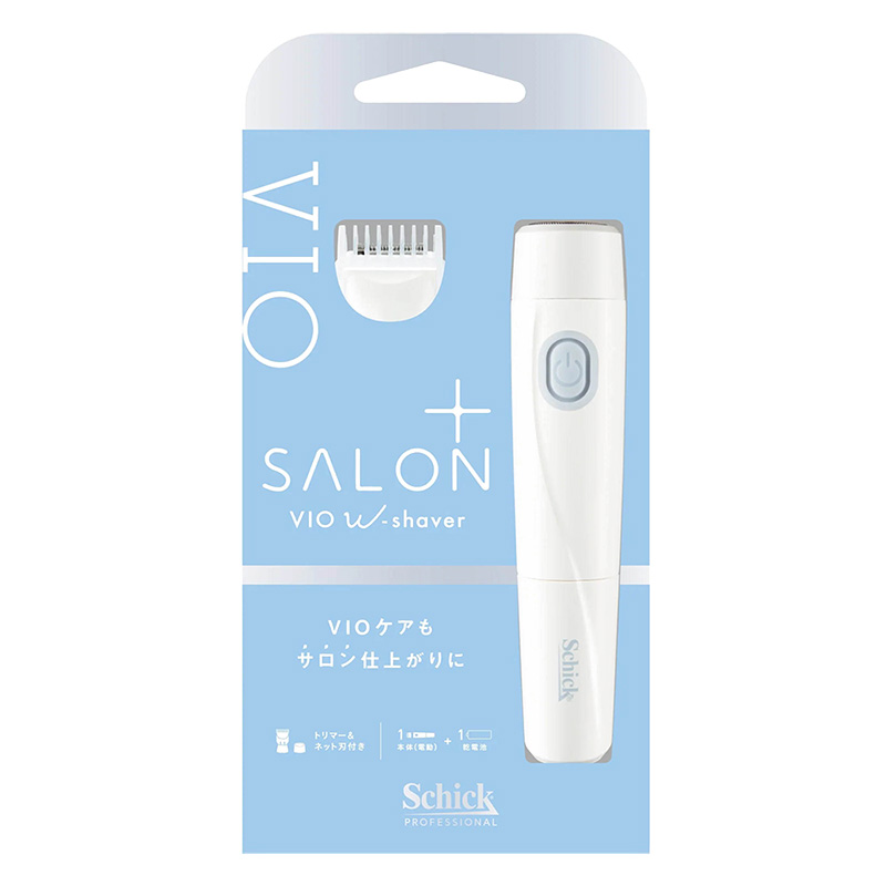 サロンプラス VIO ダブルシェーバー 1セット ｜ ミスターマックス