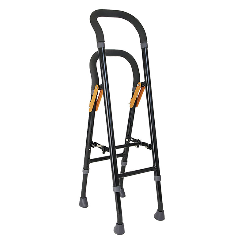 立ち上がりサポート 手すりな杖 CAM04 ブラック ｜ ミスターマックス