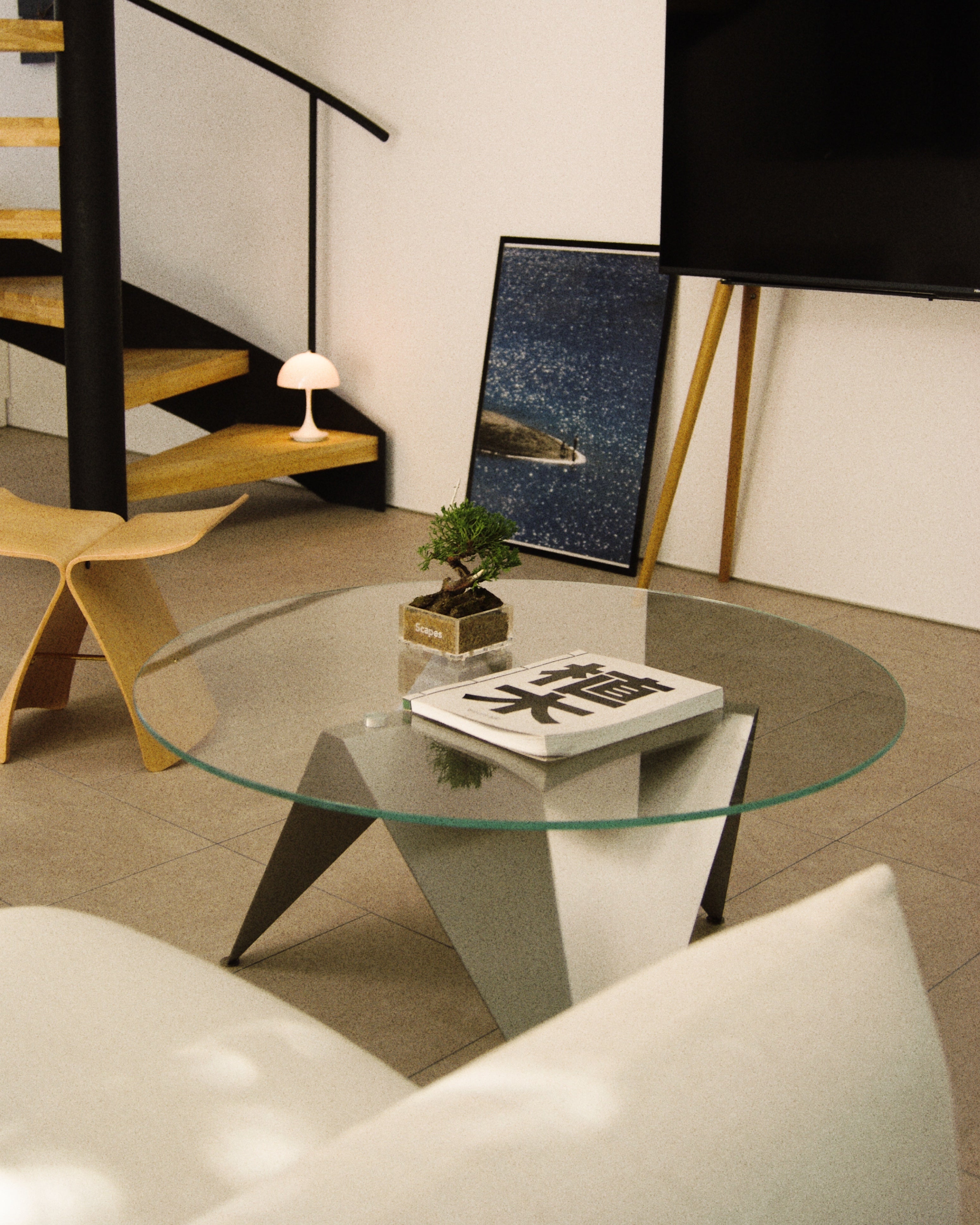 ガラステーブル 天板80~100cm ステンレス 屋外テーブル ホテルライク