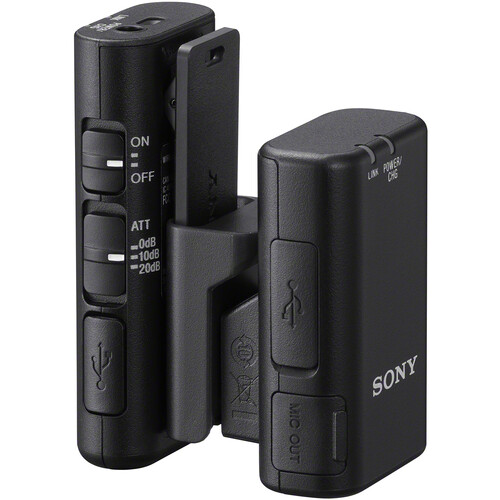 Sony ECM-W2BT Camera-Mount Digital Bluetooth Wireless Microphone